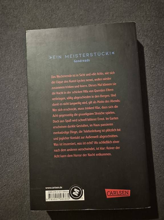 Bücher: Die Nacht der Acht – Gebraucht aus Nürensdorf von luc_9ksf 1