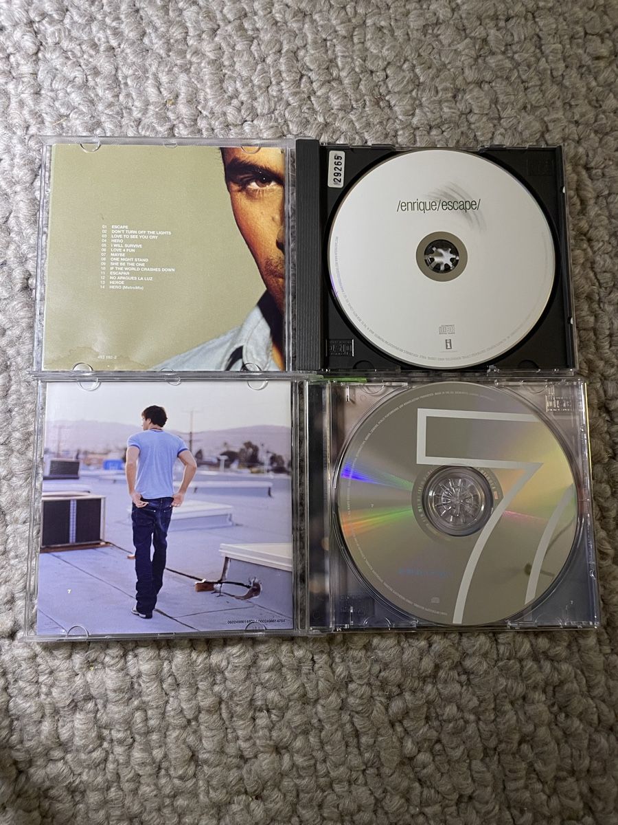 CD: 2x Enrique Iglesias – Usato da Reinach AG venduto da trigger7811 1