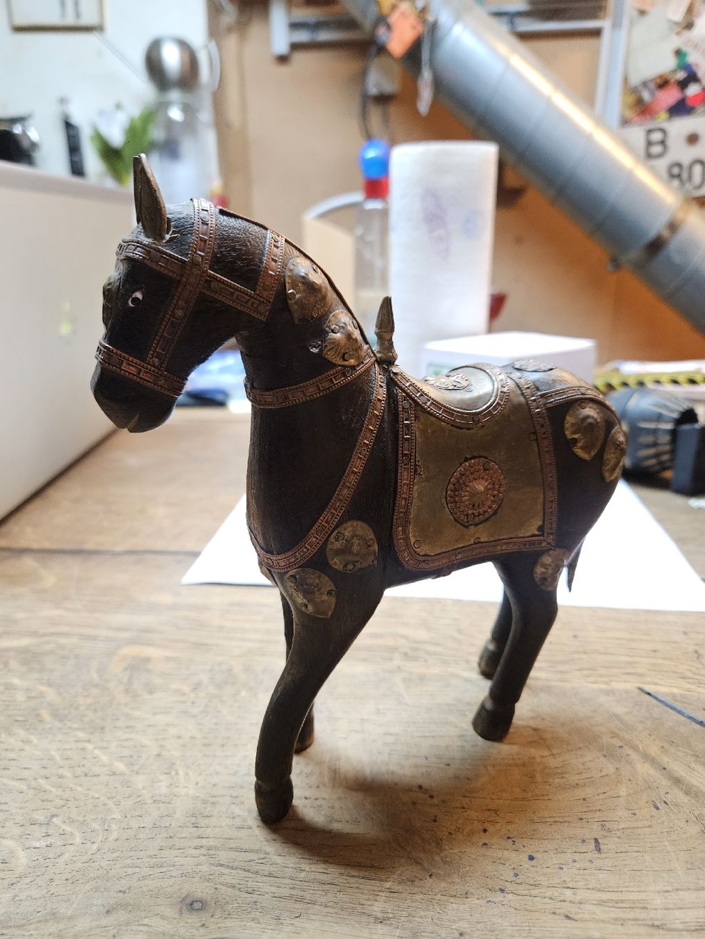 Tutte le decorazioni: Dekoratives Pferd  Messing/Bronze antike Deko (M) – Usato da Rorschach venduto da TimelessTrading