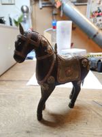 Dekoratives Pferd  Messing/Bronze antike Deko (M)