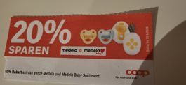 20% Rabatt! Coop Bon für Medela & Medela Baby, gültig!