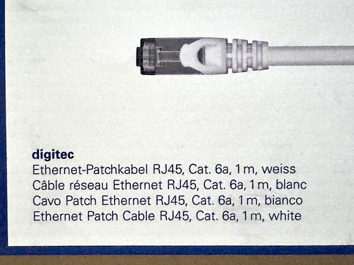 Digitec Cavi: 3 Stück, Ethernet-Patchkabel RJ45 - - NEU – Nuovo (secondo la descrizione) da Kerns venduto da machbar-247 2