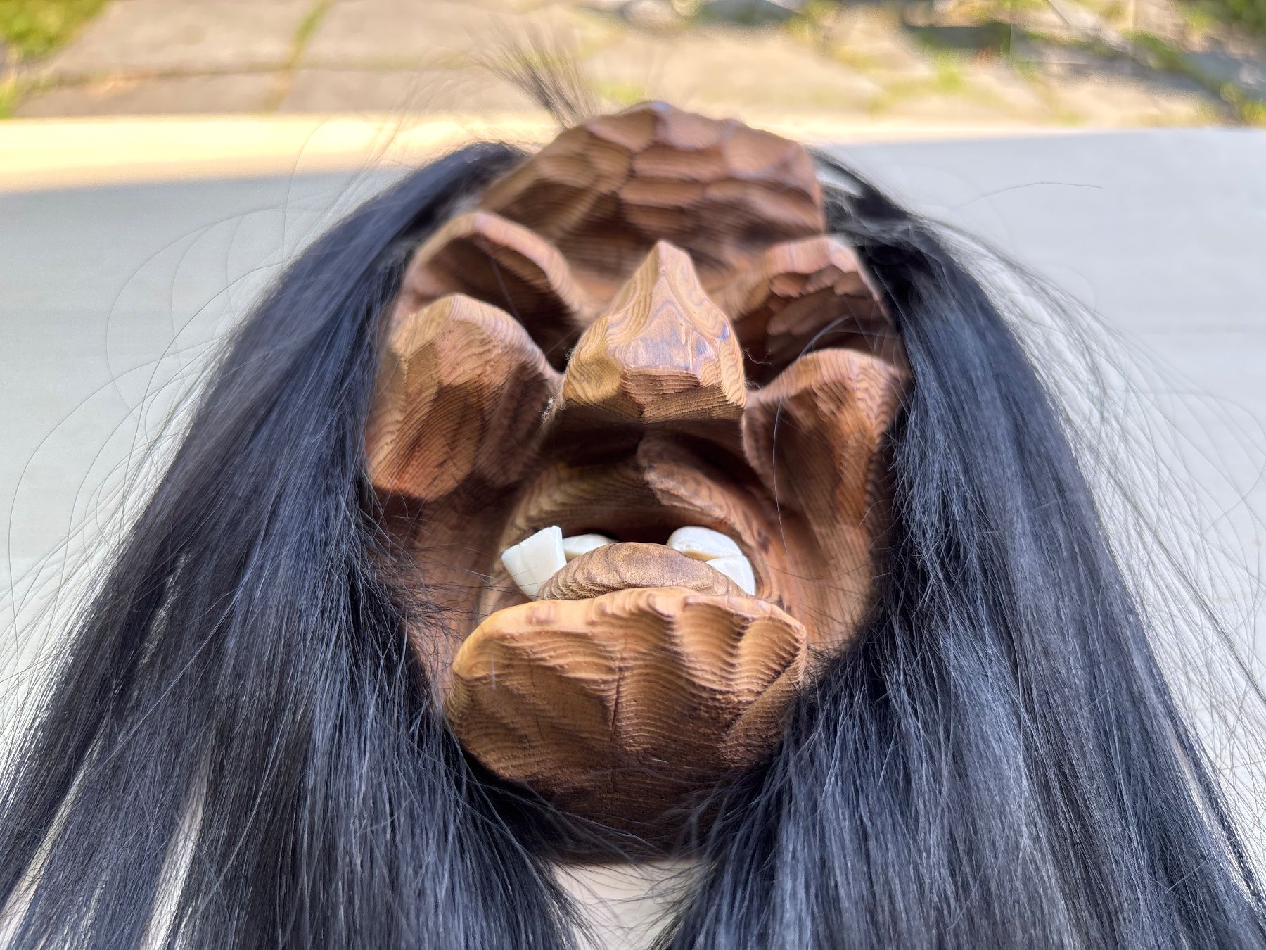 Altro in Antiquarato & Arte: schöne alte Walliser Holzmaske von Siegen Moritz Blatten – Usato da Feldbach venduto da Olive1 5