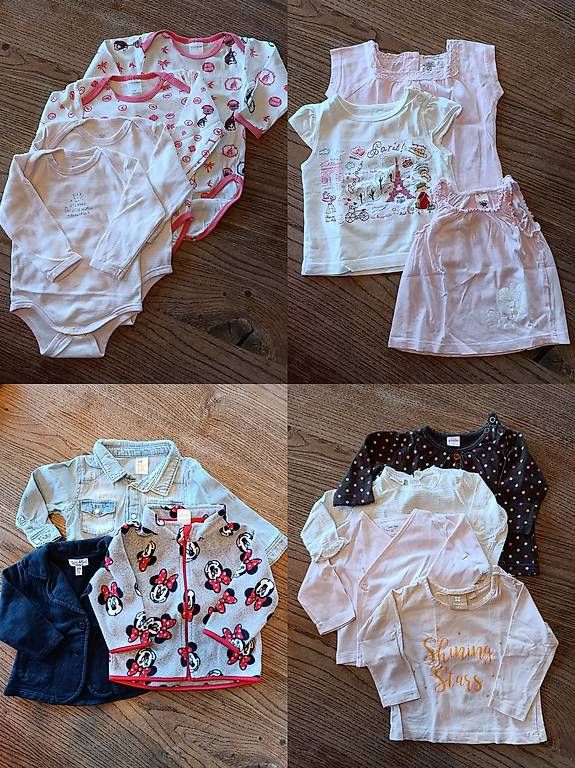 Lotti & Set di vestiti: Mädchen Kleiderpaket Gr. 68, 24 Teile – Usato da Steinen venduto da Jules_Sch 2