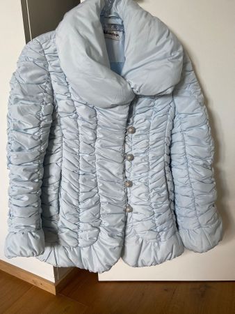 "Daunen"jacke hellblau (34) / "Doudoune" bleu clair (34)