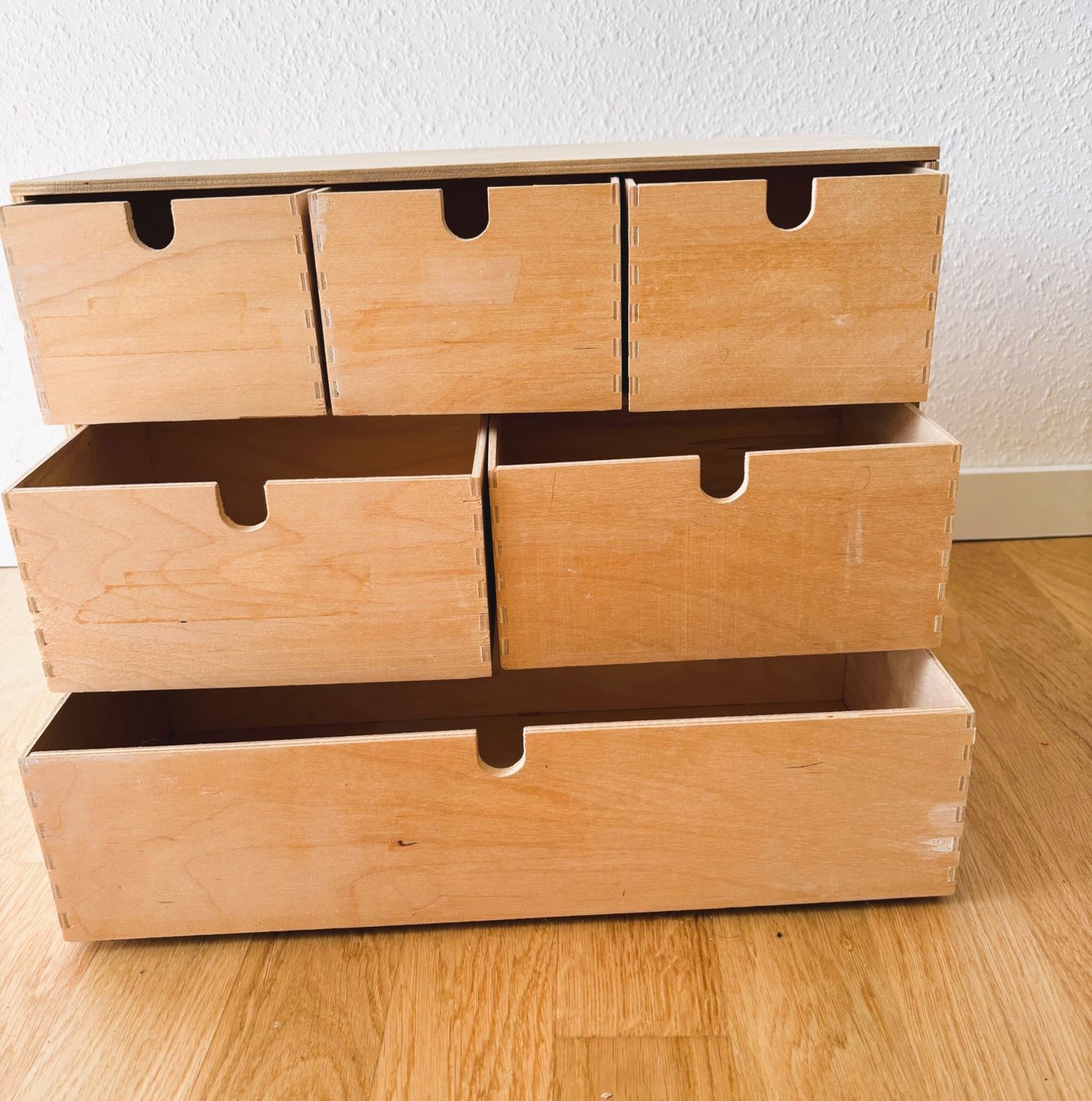 Ikea Sistemi di archiviazione: Holz-Schubladen Organizer 6 Fächer – Usato da Riehen venduto da martinaaebersold 1