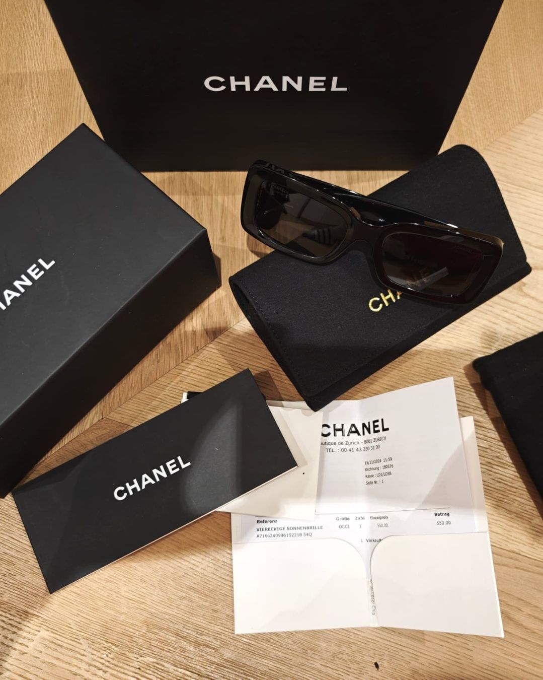 Chanel Occhiali & Lenti: CHANEL Sonnenbrille – Nuovo (secondo la descrizione) da Erlenbach ZH venduto da nlh 6