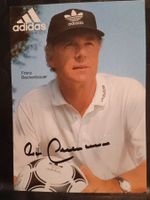 Franz Beckenbauer - signierte Autogrammkarte