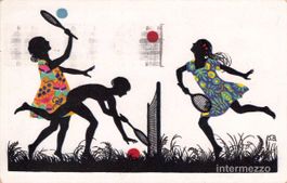 Romantik // 1928 Tennis Spiel Frauen Félicien Philipp