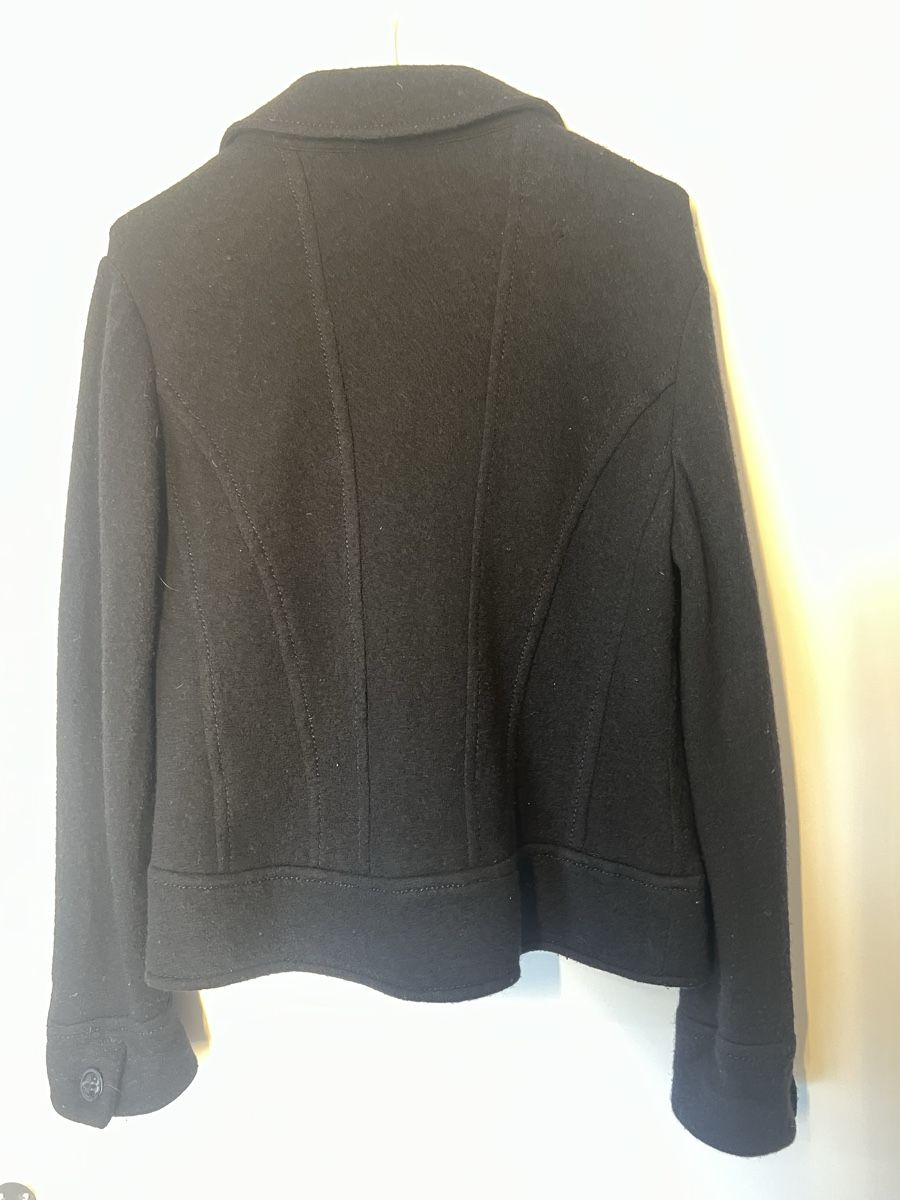 Giacche: Schwarze Jacke Wolle, Grösse 38 36 S M – Usato da Langenthal venduto da ivet7 4