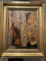 Originales Ölgemälde / Vergoldeter Rahmen  – “KLEKOT” – 1993
