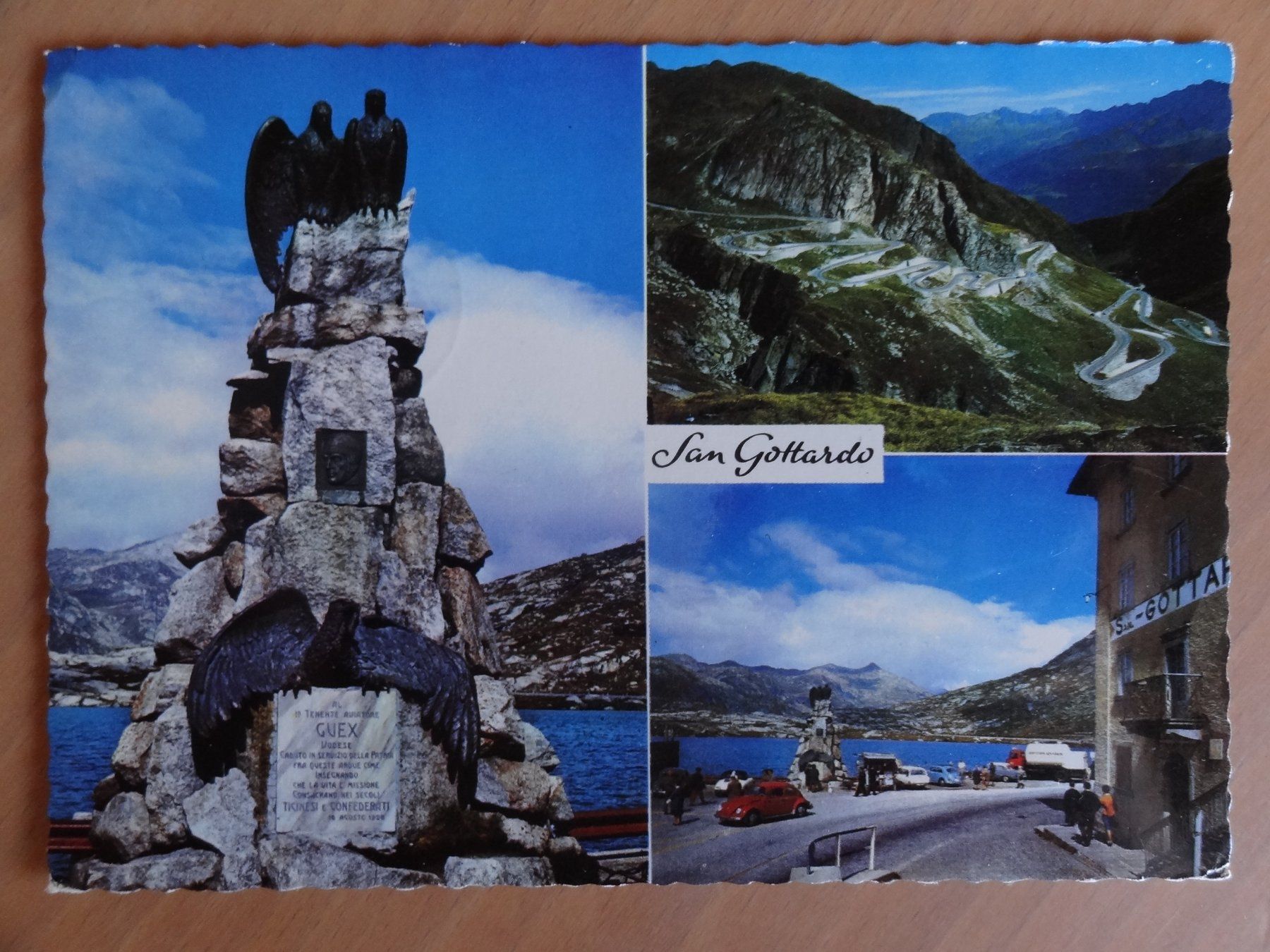 Ansichtskarten: St. Gotthard - San Gottardo - 1967 – Gebraucht aus St Léonard von Riglin