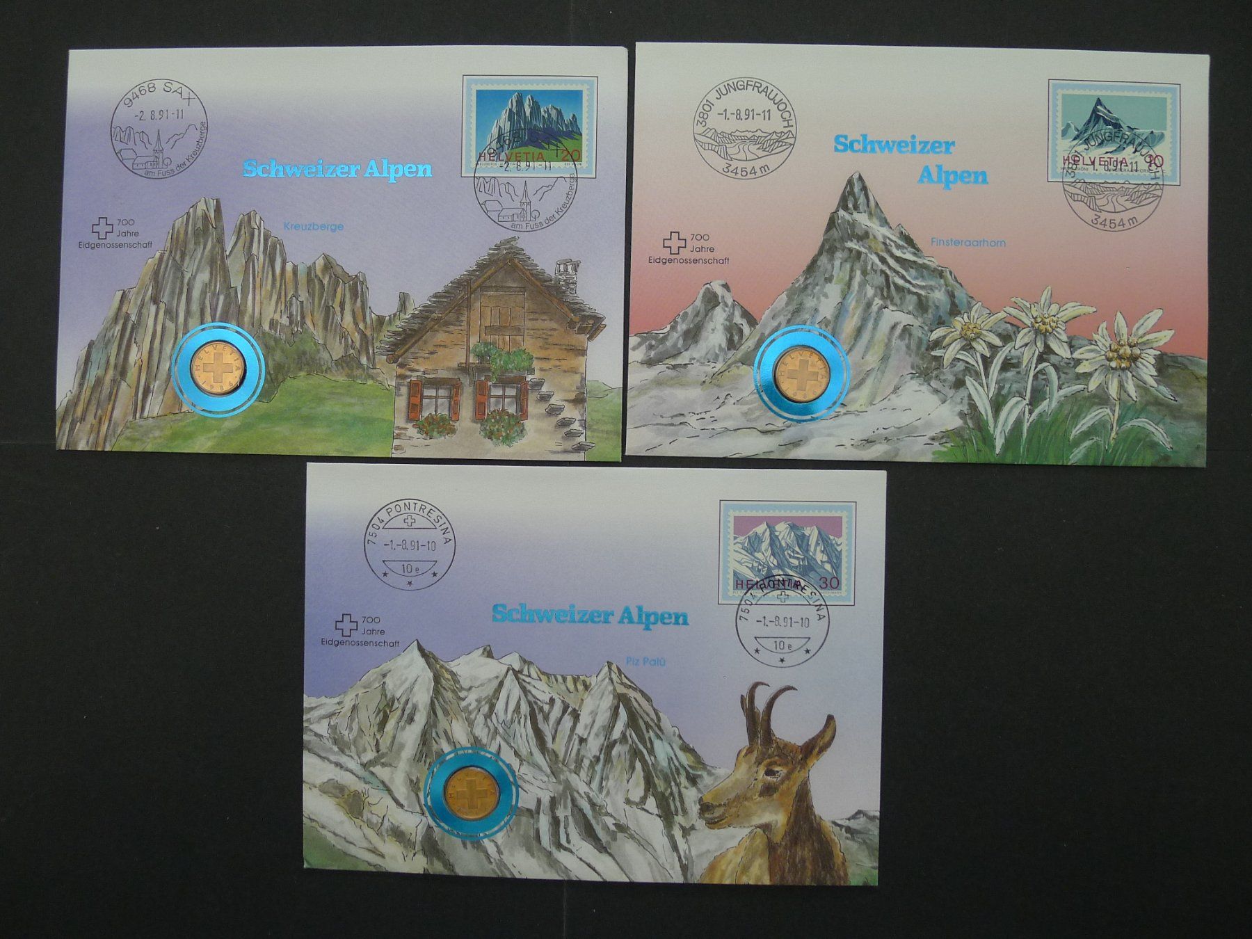 Alle Briefmarken: Schweizer Alben 7 Briefe – Gebraucht aus Dagmersellen von wyss1982 2
