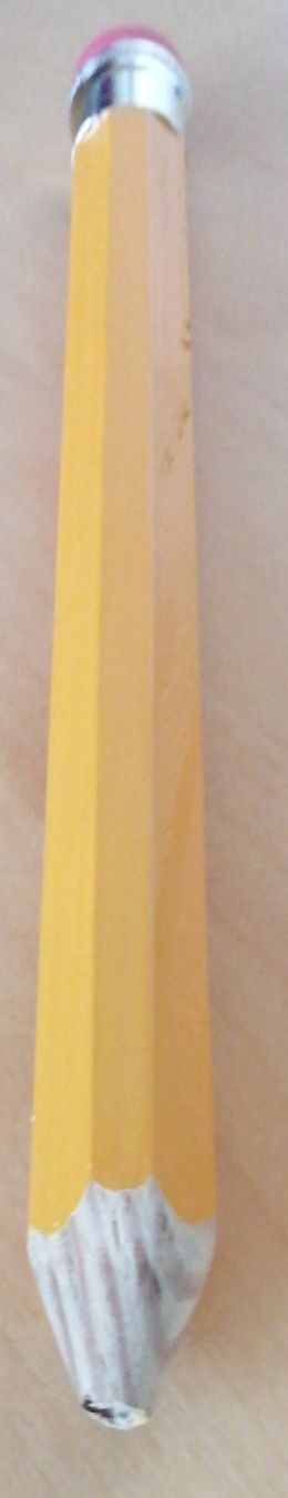Matite, matite colorate & gessi: Riesiger Bleistift mit Radiergummi – Usato da Honau venduto da holunder3