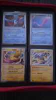 4 Pokemon Karten (alle Holo / Glänzig)