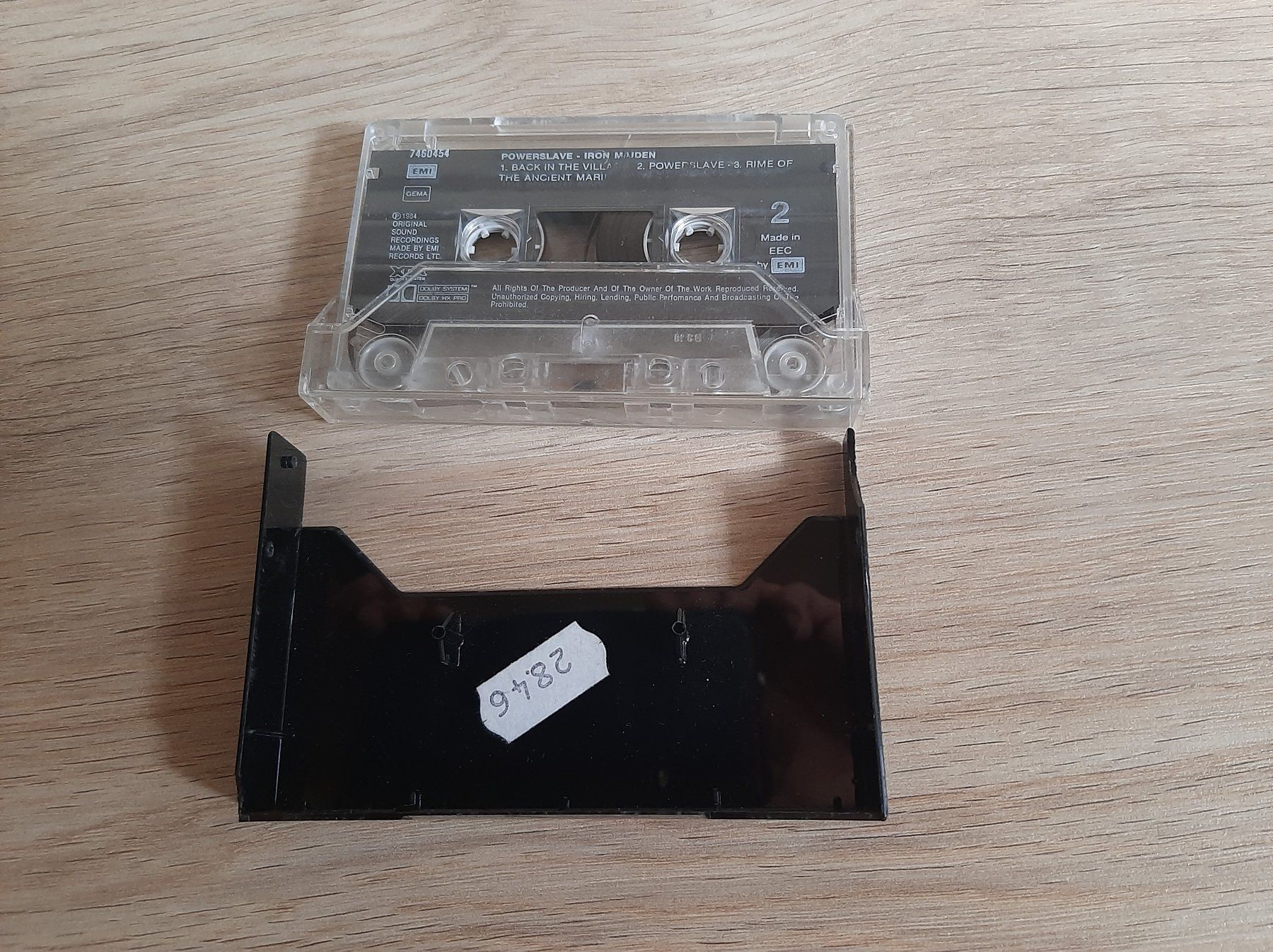Musicassette: Iron Maiden - Powerslave – Usato da Fribourg venduto da metalhands 1
