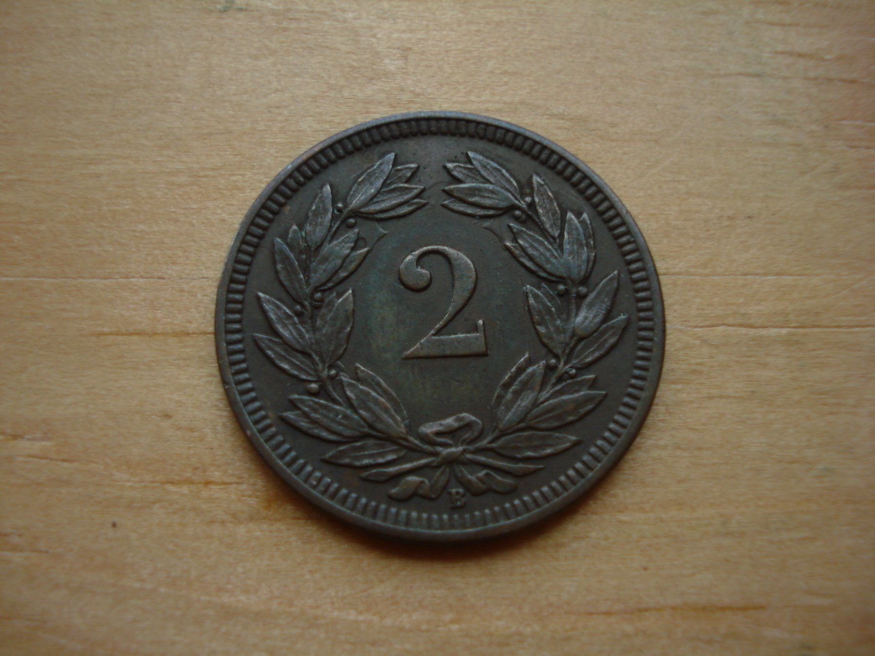 Tutti le monete: (Z2) 2 Rappen 1910 VZ – Usato da Erlach venduto da Net-Coins 1