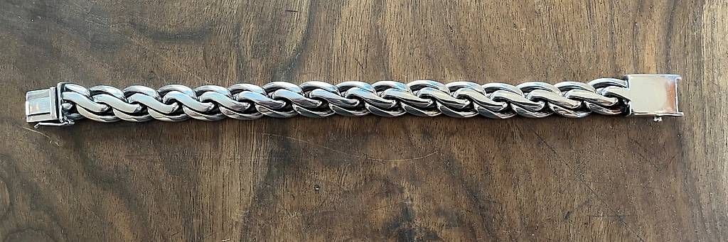 Bracciali & Braccialetti: Einzigartiges Massives  Silber Armband – Usato da Herrliberg venduto da Jacqueline68