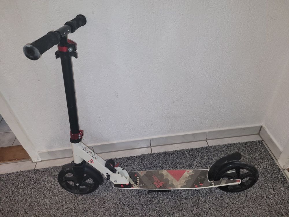 Kickboard / Scooter Big Wheel, weiss Kaufen auf Ricardo