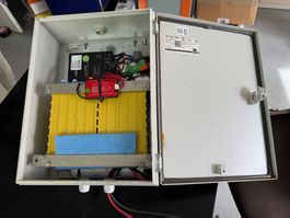 Batterie Package mit Batterie Laderegler Management System