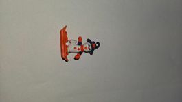 Sammelfigur Schneemann mit Snowboard aus Kinder Ü-Ei