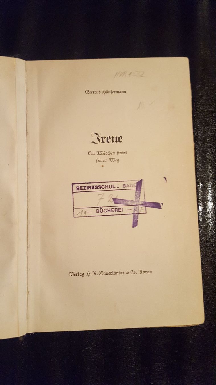Libri: Buch Irene Ein Mädchen findet seinen Weg – Usato da Remetschwil venduto da Privatflohmi 1