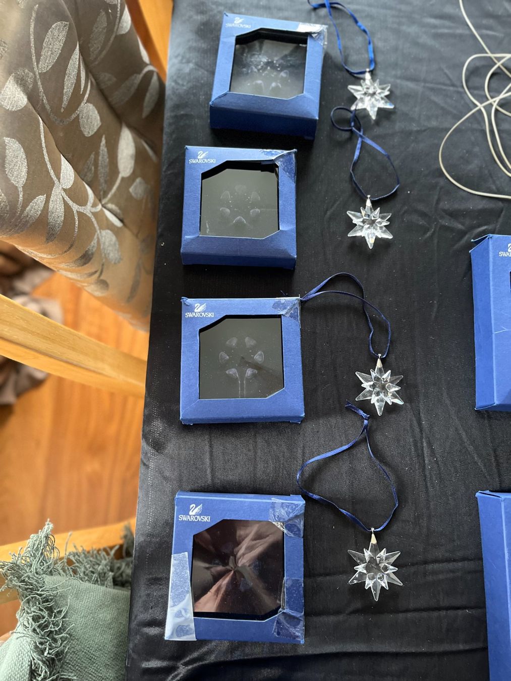 Swarovski Tutte le decorazioni: Swarovski Vintage Schneeflocke – Usato da ST. GALLENKAPPEL venduto da EliB