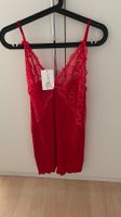 Negligé sexy rot mit Spitze
