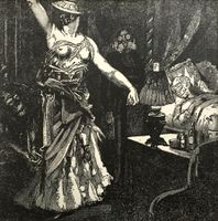 Max Ernst "Die 100-köpfige Frau" ZINKÄTZUNG