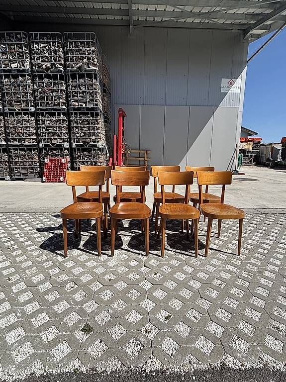 Horgen Glarus Sedie: Chaises Horgen Glarus ( 6 pièces ) – Usato da Arnex-sur-Orbe venduto da Tutu1037