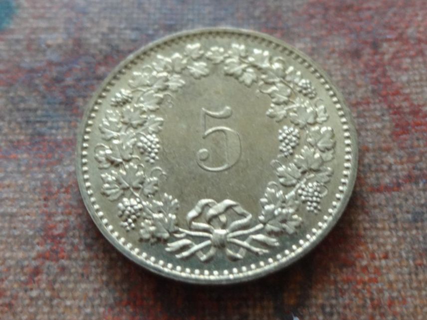 Tutti le monete: 5 Rp. 1985 – Usato da Romanel-sur-Lausanne venduto da Swift13 1