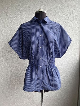 H&M Sommerbluse blau weiss gestreift M ☀️💙 wie neu