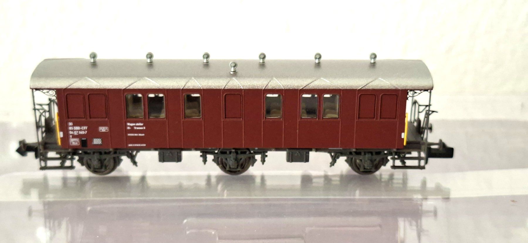 Piko Modellini di ferrovie: Piko Bauzug Set SBB 94346  4 teilig – Usato da Biberist venduto da Ntrains 5