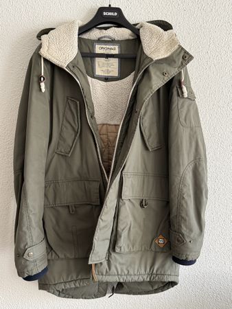 JACK & JONES Originals Herren Parka / Winterjacke - Gr. L