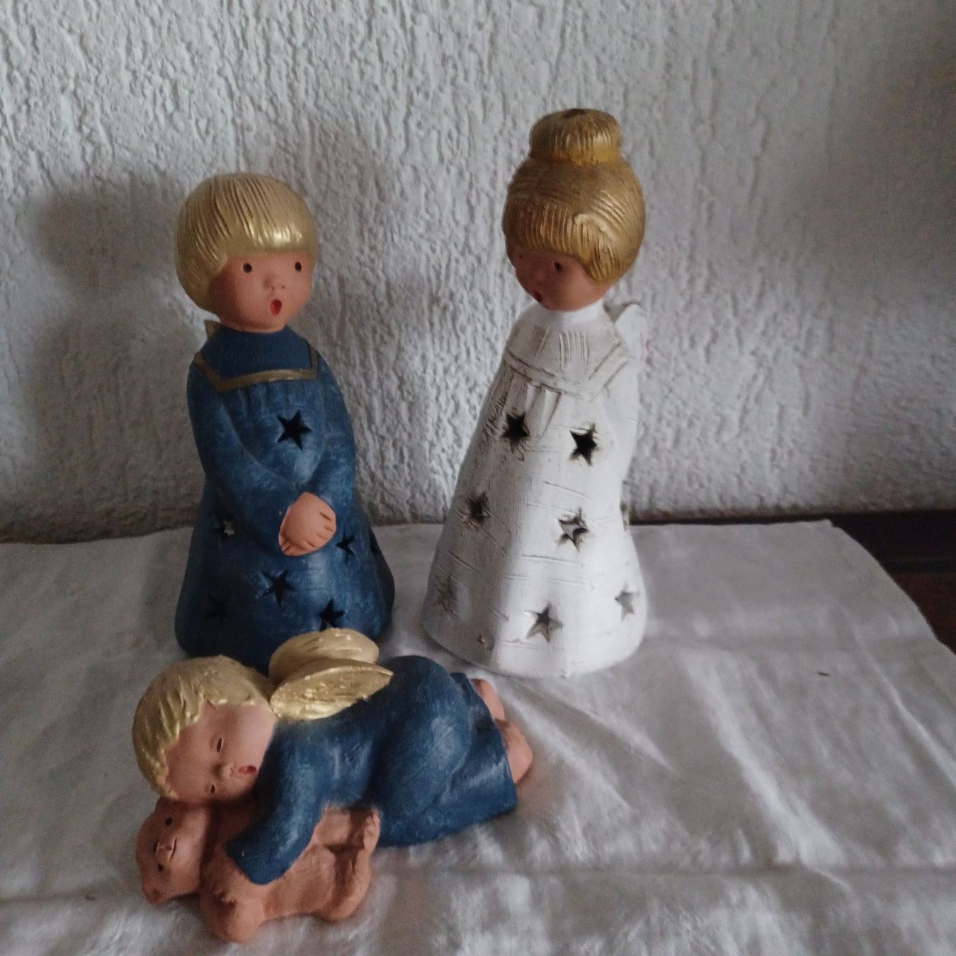 Statuette: 3 orig. Singer Engel – Usato da Abtwil SG venduto da luupsy