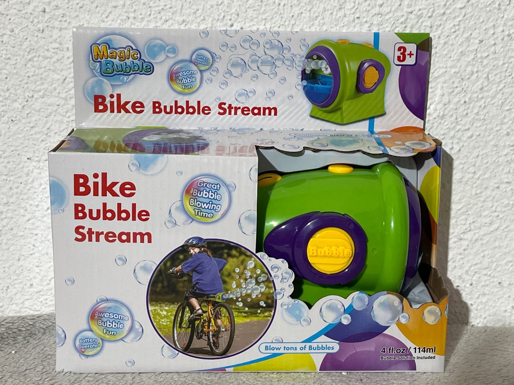 Giocattoli: Magic Bubble Bike Bubble Stream – Nuovo e nell'imballaggio originale da Oberegg venduto da MZ_DiesundDas
