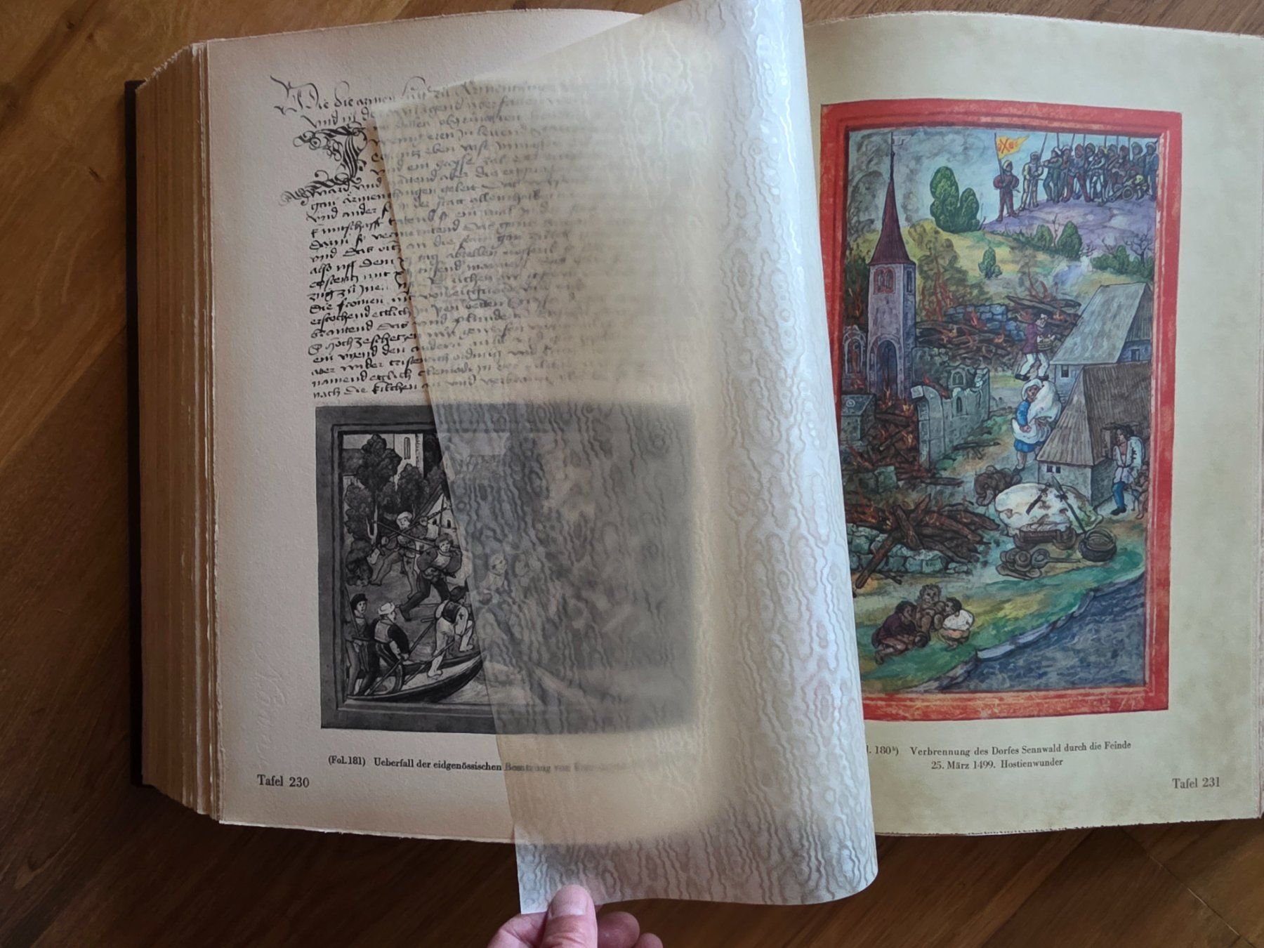 Libri: Diebold Schilling  Luzerner Bilder-Chronik 1932 Exemplar 171 – Usato da Walterswil BE venduto da Lonitti 5