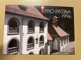 Pro Patria Briefmarkenheft 1996  1.Tag