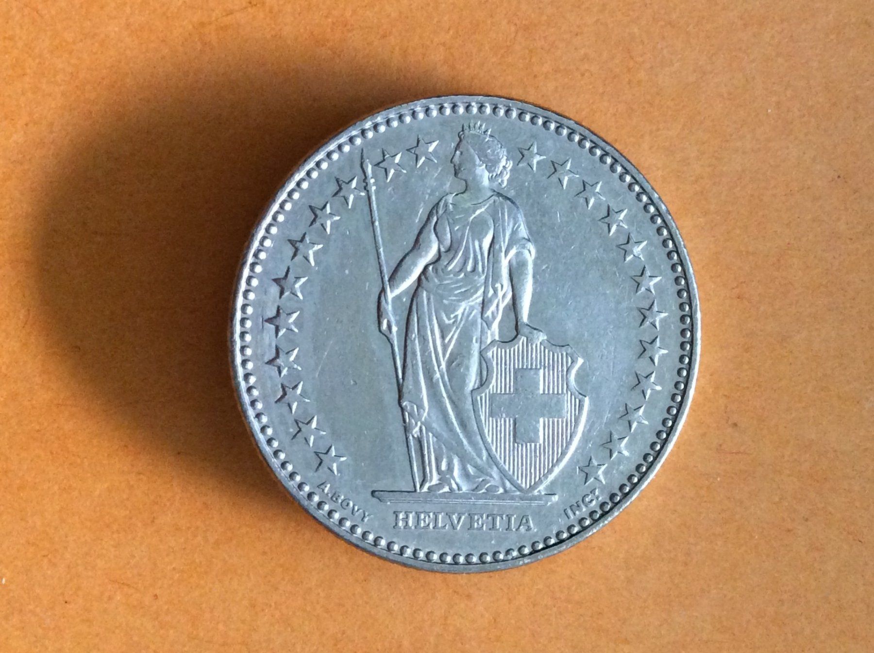 Alle Münzen: 2 francs  2003  Belle – Gebraucht aus Genève von pie_fh2d 1