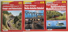 Eisenbahn Journal - 4 Hefte Super Anlagen 2000/2001/2002 +1