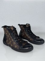 Louis Vuitton High Top Sneakers Monogram Braun