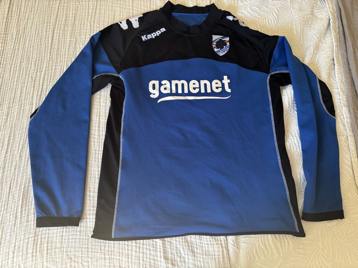 Kappa Canottiere & Pantaloni: Sampdoria n10 maillot  – Usato da Le Grand-Saconnex venduto da focamix