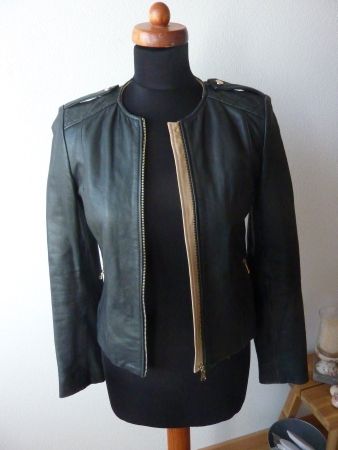 Massimo Dutti Lederjacke Damen 32/34