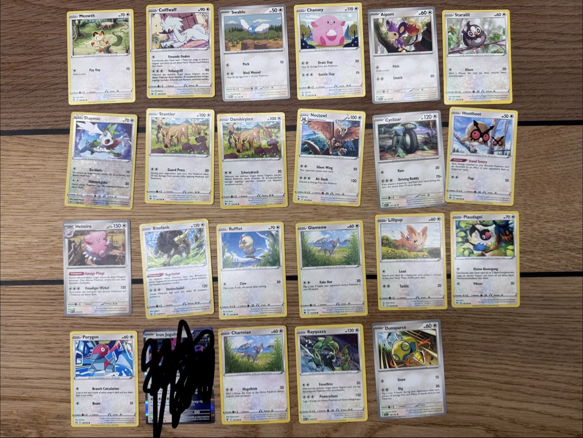 Pokémon Cartes à collectionner: Pokémon Karten – D'occasion à Krauchthal par Stef_83