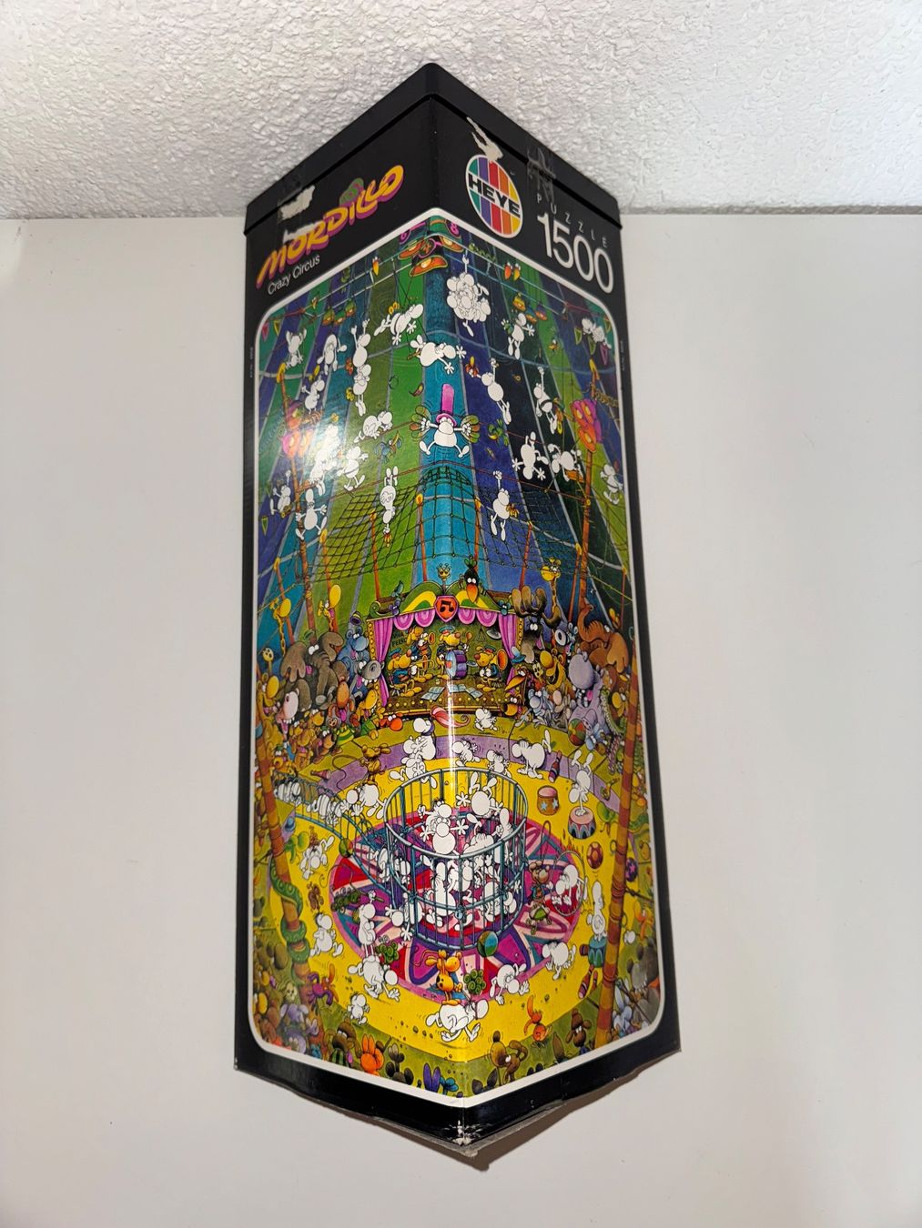Heye Puzzle: Heye Mordillo Crazy Circus 1500 Teile 1981 – Usato da Grosswangen venduto da Second_hand_paradise