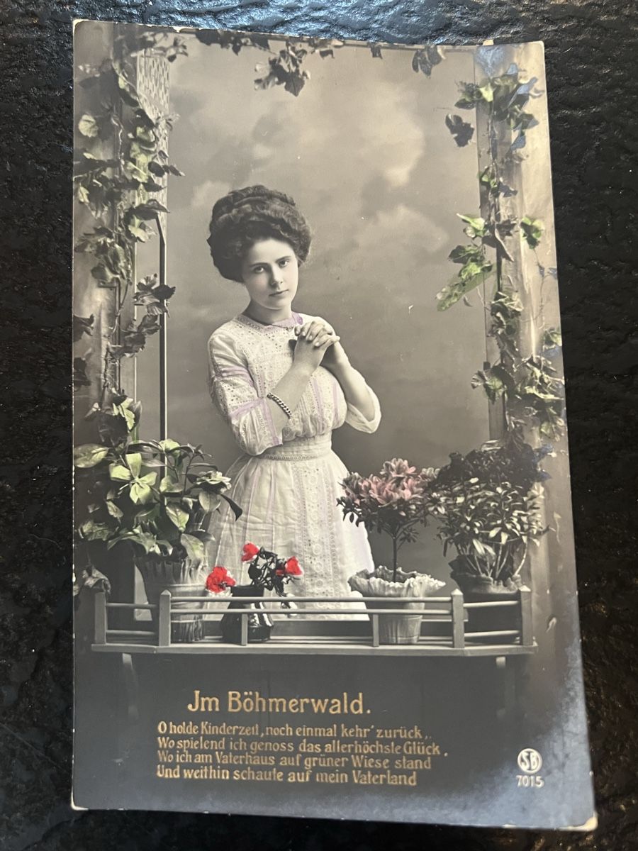 Alle Briefmarken: 6 alte Ansichtskarten Schweiz belleepoque liebe – Gebraucht aus Laufen von Belezza 7