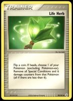 Life Herb 90/101 Pokémon EX Hidden Legends