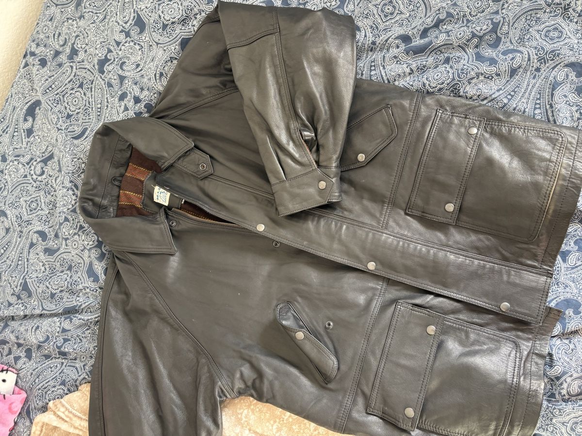 Vestes: Vintage Leather Jacket – D'occasion à Zürich par nin_8h72 1