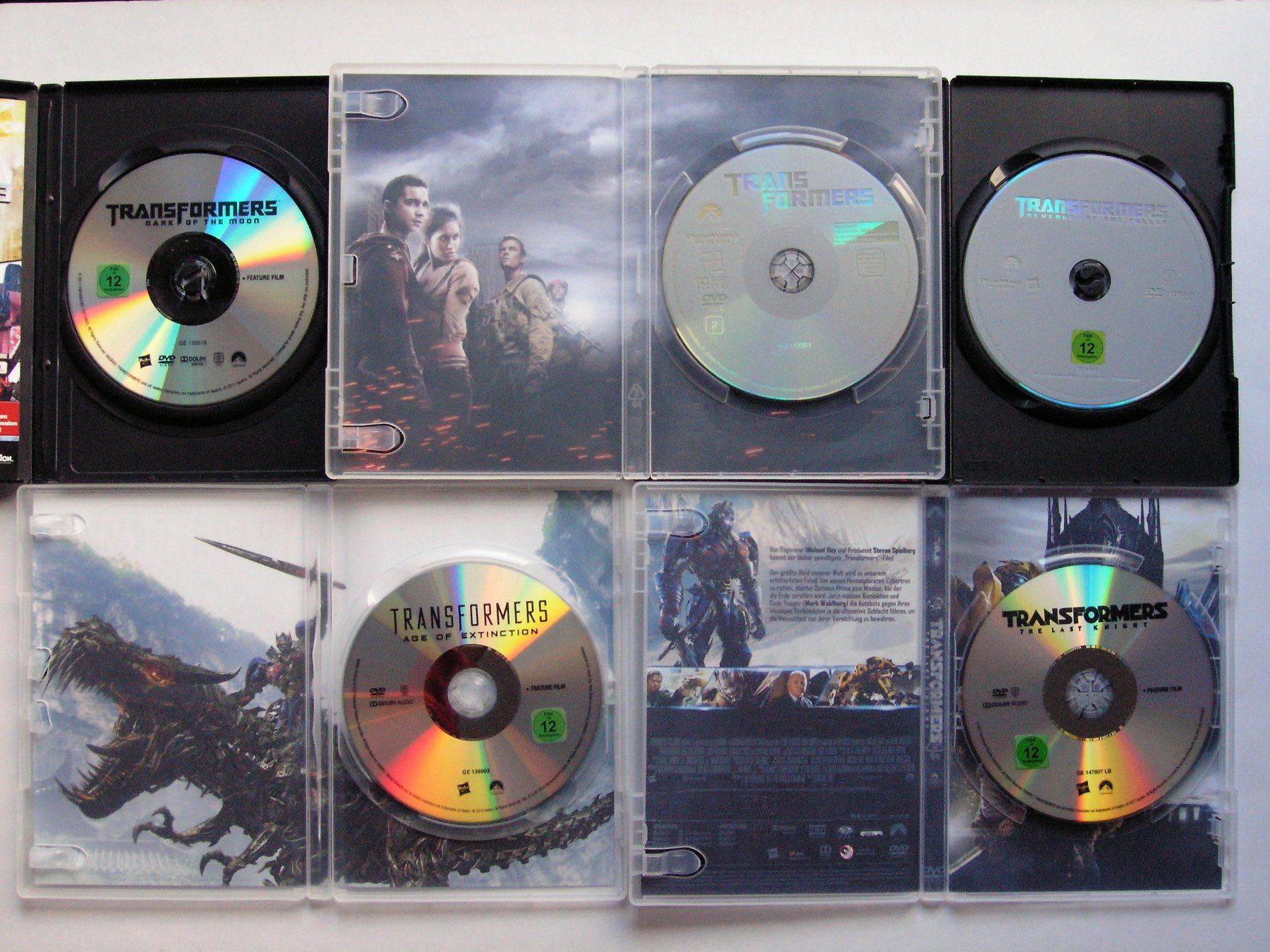 Tutti i DVDs: Transformers - DVD- Collection (5 DVDs) – Usato da Zuzwil SG venduto da vette13 2