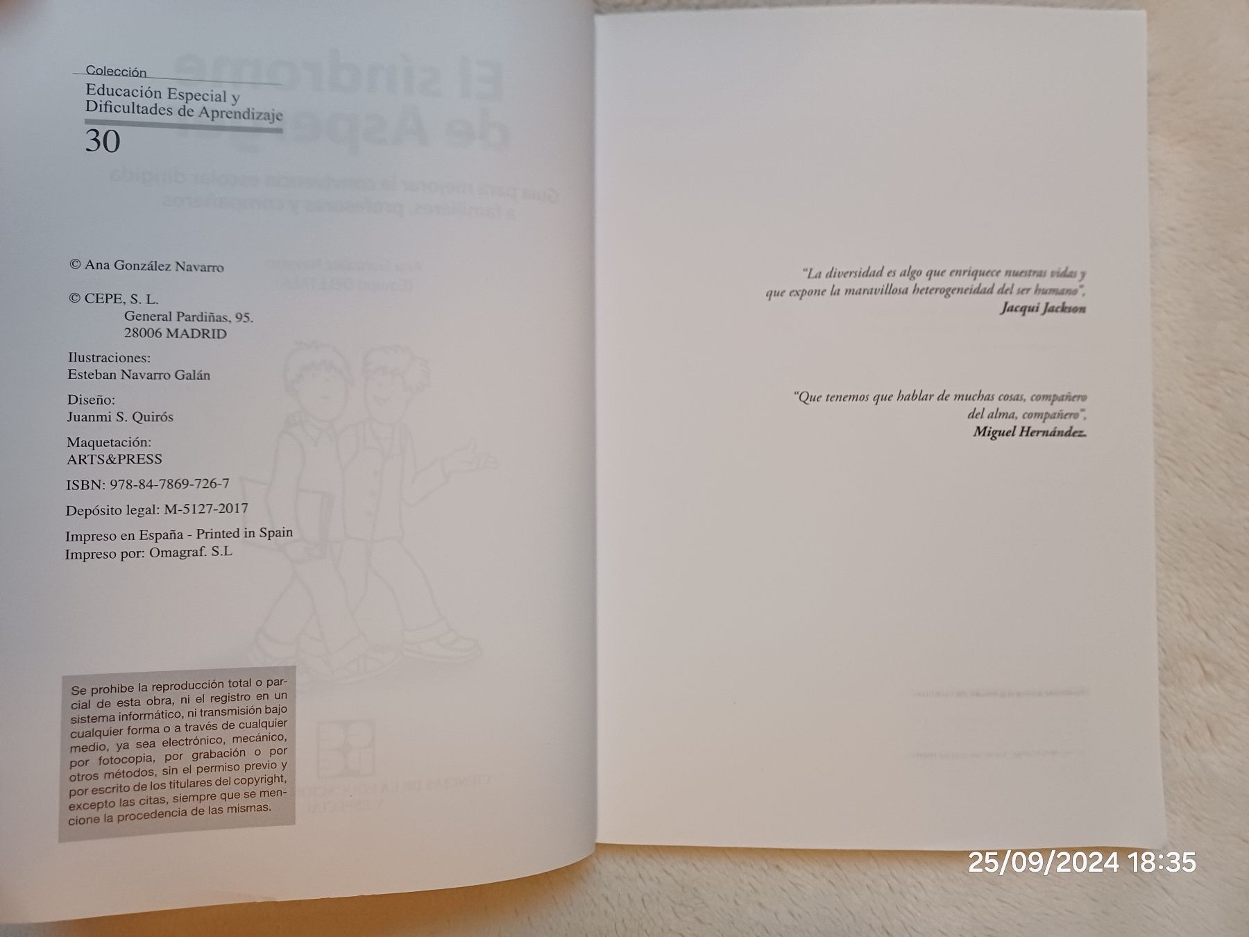 Libri: Spanischen Buch - Titel: "El Síndrome de Asperger" – Usato da Würenlos venduto da JRP_71 1